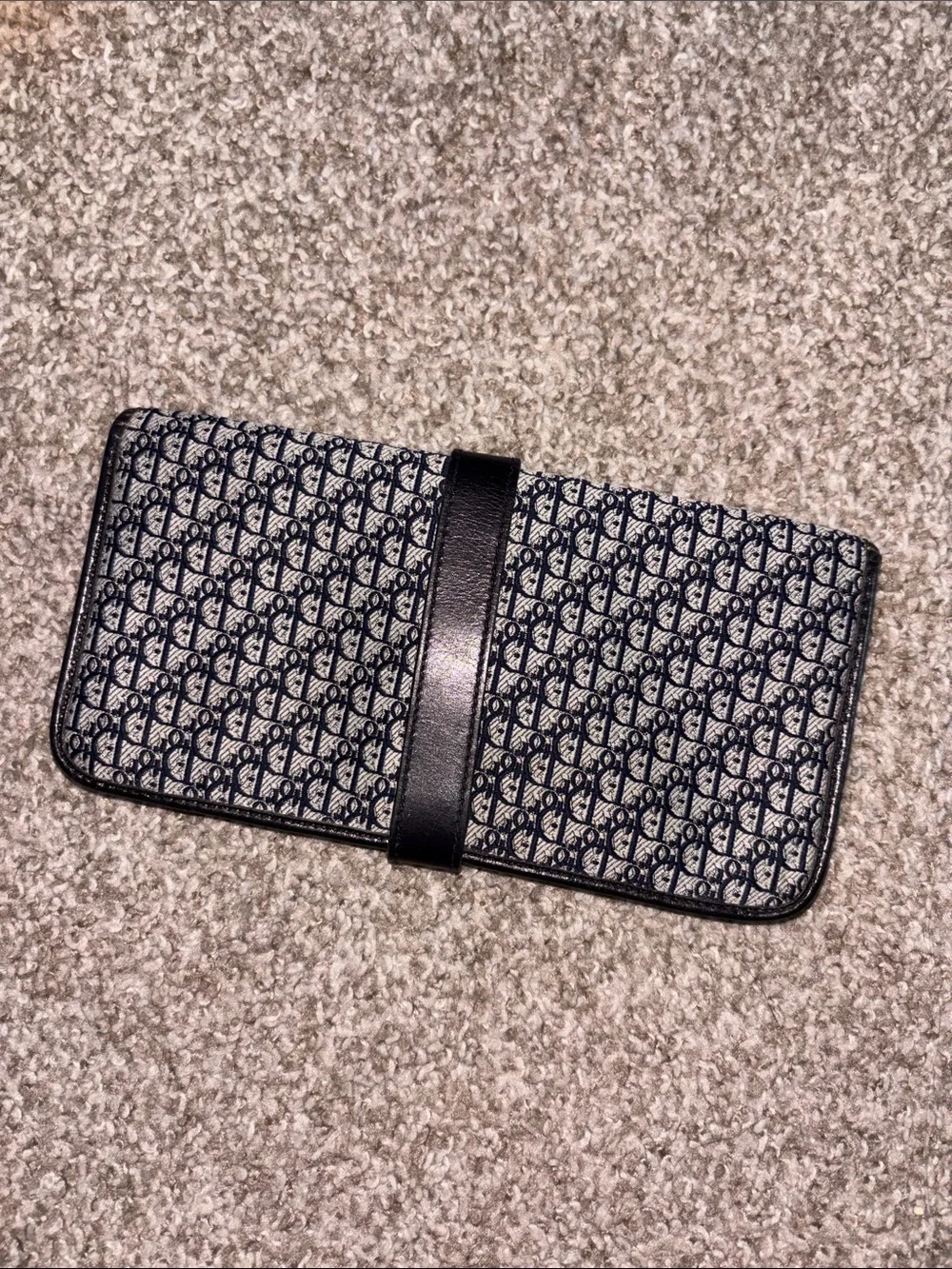 Vintage Dior Oblique Monogram Canvas Leather Belt Bag, great condition